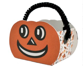 Jack O Lantern Treat Basket