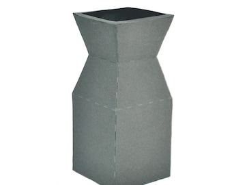 Mod Vase 1 Paper Vase paper craft SVG files for Cricut, Silhouette