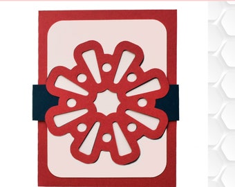 Peek a Boo Band Sunburst  Happy Mail Folio SVG Files for Cricut, Silhouette Design Studio and other cutting machines