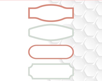 Everyday Labels SVG Files Silhouette, Cricut and other digital cutting machines
