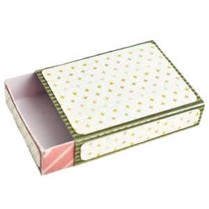 Petit fichier de coupe SVG Matchbox pour DIY Cricut, Silhouette Designer Edition