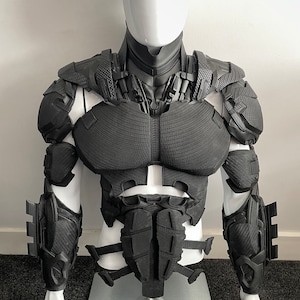 Hero Armour Set (Neck/Shoulders/Arms/Chest/Abs/Gauntlets) Superhero Cosplay Costume Movie Cape Armor Muscle Suit Replica Prop