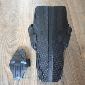 Hero Knee + Shin Armour Superhero Cosplay Costume Movie Cape Armor Muscle Suit Replica Prop