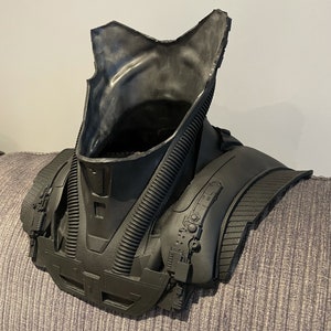 Cyber Neck Robben-Rüstung Polyurethan-Gummi Cosplay Kostüm