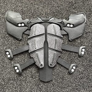 Conjunto de armadura metálica CyberV2/Hero (cuello + pecho + abdominales + hombros + brazos) Disfraz de cosplay de caucho de poliuretano imagen 4