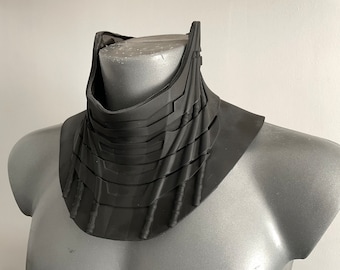 Shredder Neck Seal Armor Polyurethane Rubber Cosplay Costume