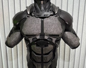 Hybrid Metallic Armor Set: Superhero Cosplay Costume Prop