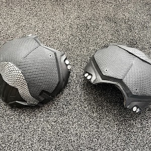 Conjunto de armadura metálica CyberV2/Hero (cuello + pecho + abdominales + hombros + brazos) Disfraz de cosplay de caucho de poliuretano imagen 5