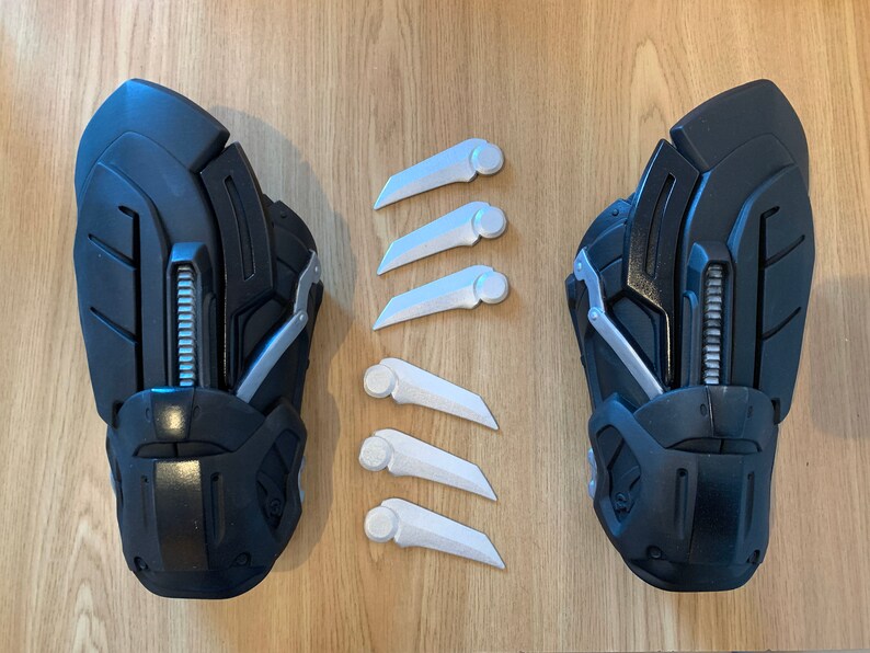 AK Gauntlet Plates Costume Cosplay Movie Prop Replica