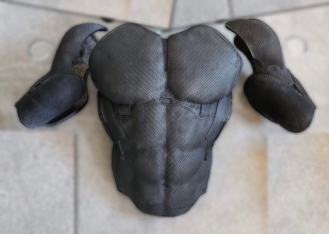 Heromuscle Armour Set torso/arms Superhero Cosplay Costume Movie Cape ...