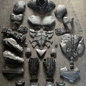 Hero Full Armour Set (30 piece) Superhero Cosplay Costume Movie Cape Armor Muscle Suit Replica Prop