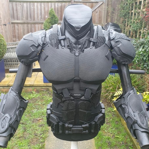 Generic hero Neck/chest/abs Set Armour Superhero Movie Etsy Canada