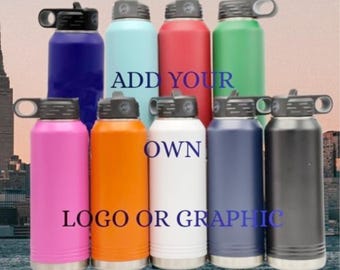 Custom Engraved Logo Water Bottle, Insulated Hydro bottle , Corporate Gift