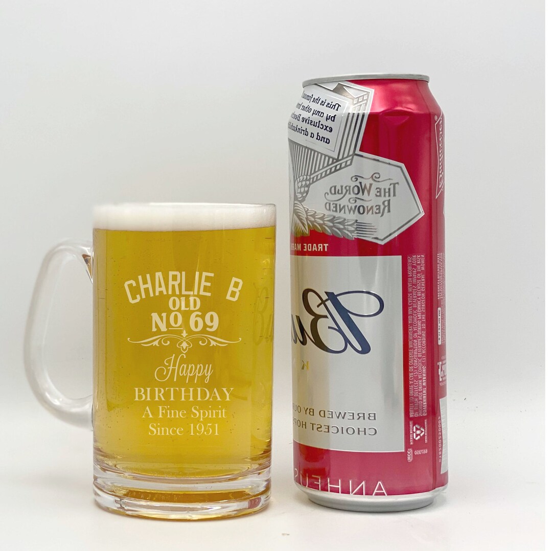 Happy Birthday Beer Mug Polycarbonate Mug Unbreakable Etsy