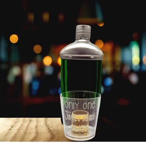 Unbreakable Jäger Bomb Cup, Reusable Polycarbonate Party Shot Glass image 1