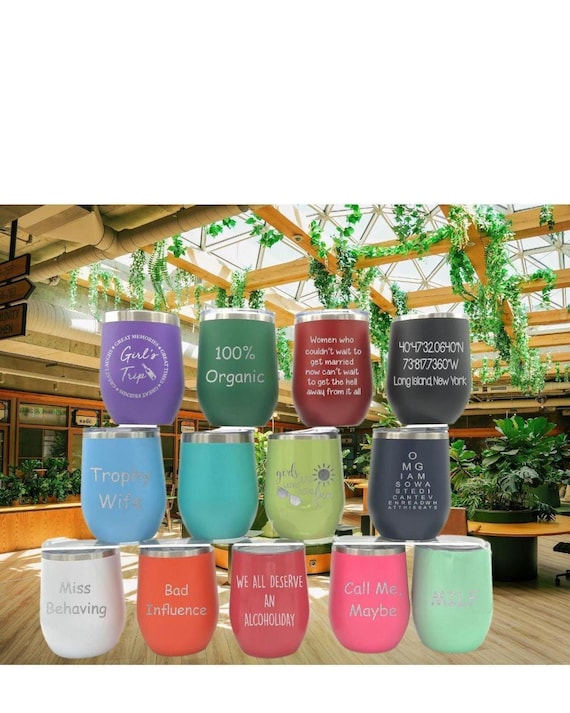 Friends Getaway Insulated Wine Tumbler, Laser Etched, Dishwasher Safe -  Etsy Ireland