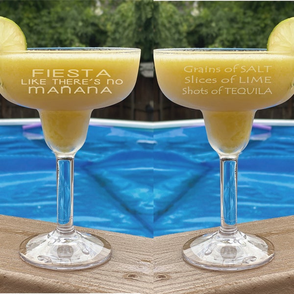 Large Margarita Glasses Etsy