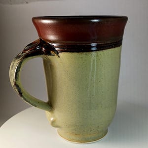 13oz. &quot;Designer Mug&quot; 1011DM, Stoneware Mug, coffee/tea cup, yellow coffee/tea mug (Free Ground Advantage Shipping in the US)