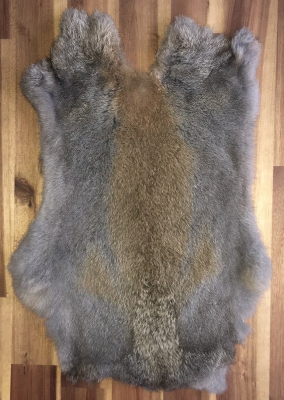 5x FLINT Rabbit Skin Fur Pelts for animal training garments LARP TR10