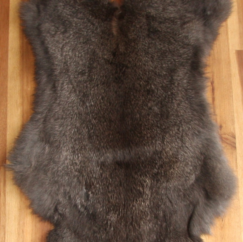 5x FLINT Rabbit Skin Fur Pelts for animal training garments LARP TR10