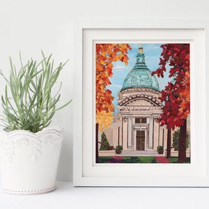 Naval Academy Chapel, USNA Chapel, Chapel Dome, Annapolis, USNA Chapel Dome, Church, Chapel, Navy Wedding, USNA, Naval Academy, Autumn, Fall image 1