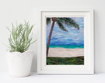 Sanibel, Fine Art Print, Beach, Florida, Palm Tree, Ocean, Seascape, Nature, Landscape, Coastal, Island, Hawaii, Caribbean, Palms, Tropical
