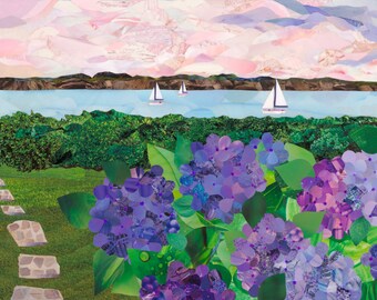 Cape Cod, Harbor, New England Beach, Newport, Nantucket, Hydrangeas, Beach, Sailboats, Rhode Island, Maine, Massachusetts, New England