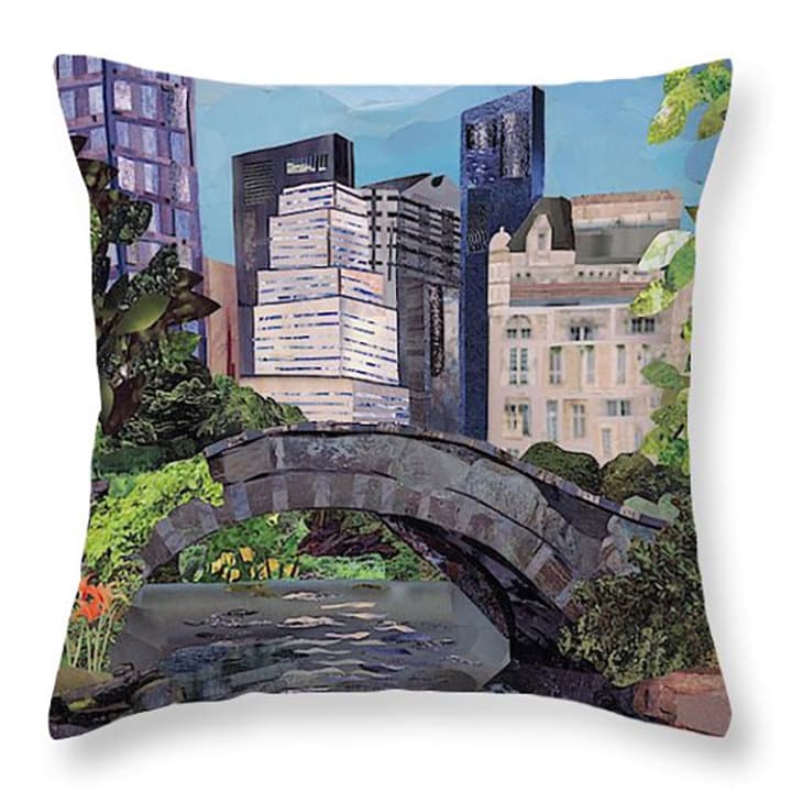 Throw Pillow Cover, Pillow, NYC, Central Park, New York, City Life