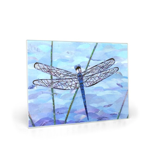 Dragonfly Cutting Board Dragonflies Kitchen Gift Etsy