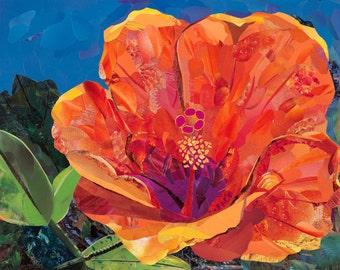 油絵アート（orange flower） il_340x270.768988370_43cl.jpg