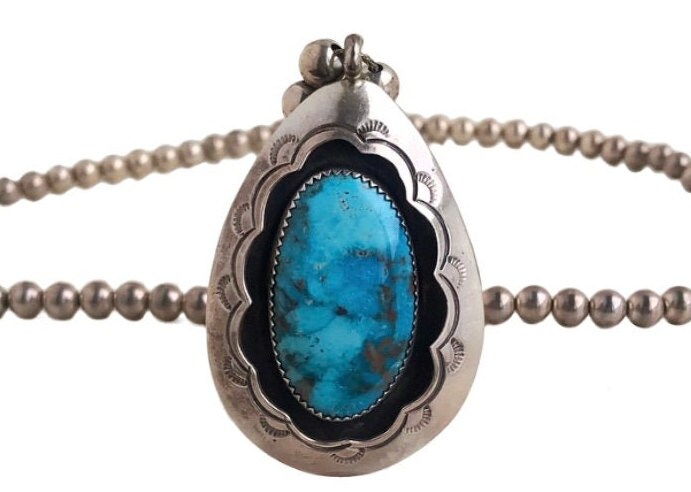 Navajo shop turquoise necklace
