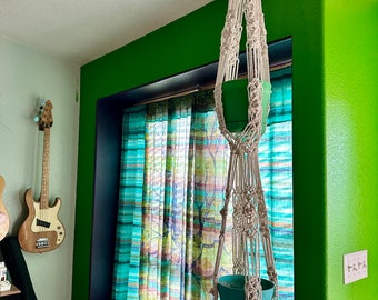 Macrame Double Plant Hanger