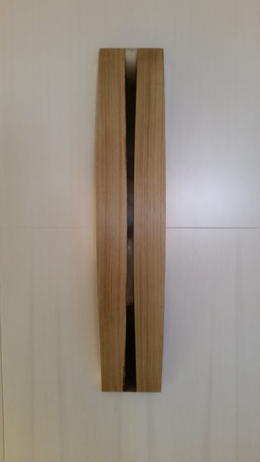 HECHO PARA PEDIR Lámpara de pared led de dos luces madera de | Etsy