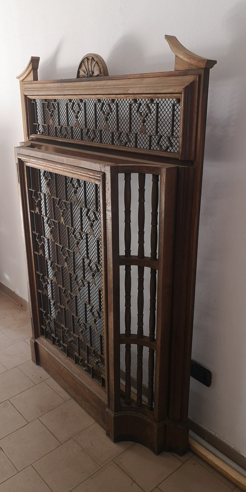 Cubierta de chimenea antigua recuperada muebles de principios | Etsy