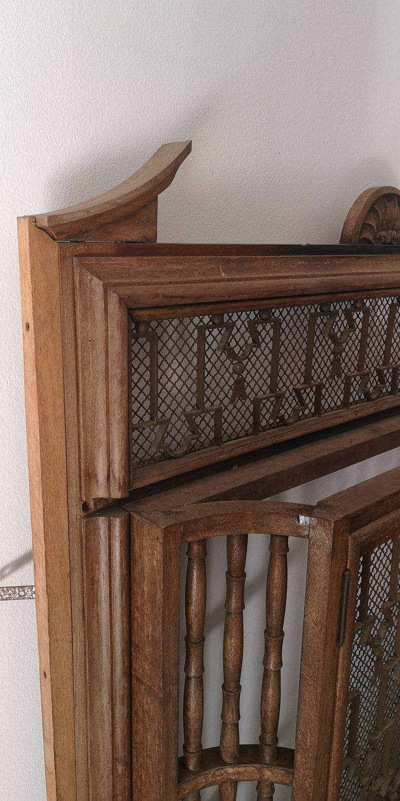 Cubierta de chimenea antigua recuperada muebles de principios | Etsy