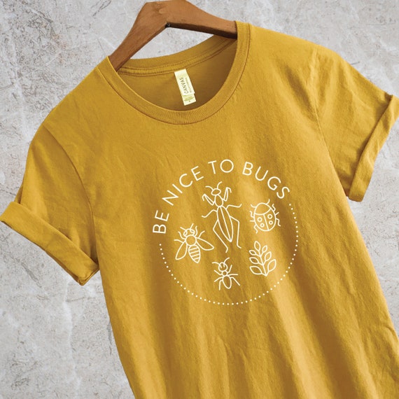 Unisex Jersey  soft every day shirt Yellow comfy Tee Feel good & Inspire Inspirational T-shirt Bee Free t-shirt