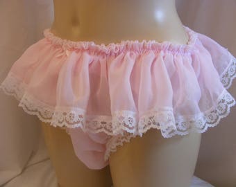 frilly pink underwear