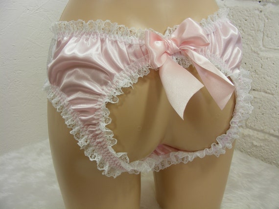 BDSM Ddlg Sissy Satin SPANKY PANTIES Open Bottom Men or Women Lingerie  Knickers -  Canada