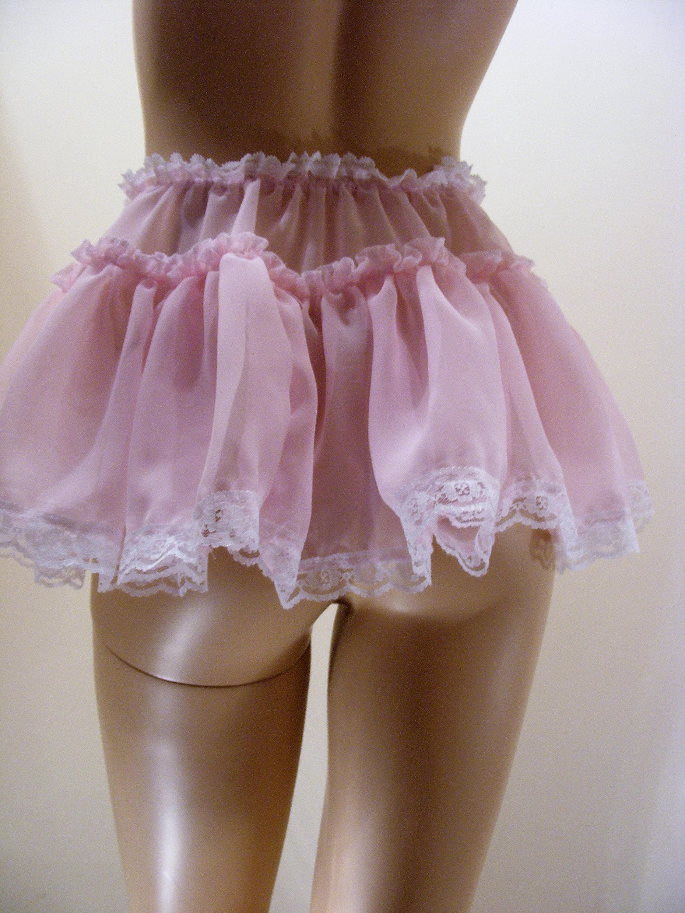 jupe volants dentelle Adulte Bébé short taille 28-56 satin Mini Sissy demoiselle volants ABDL jupe volants dentelle Adulte Bébé short taille 28-56 satin Mini Sissy demoiselle volants ABDL