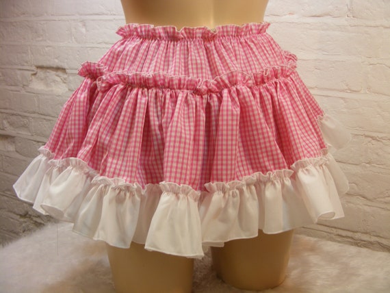 Pink slip 2025 ruffle skirt