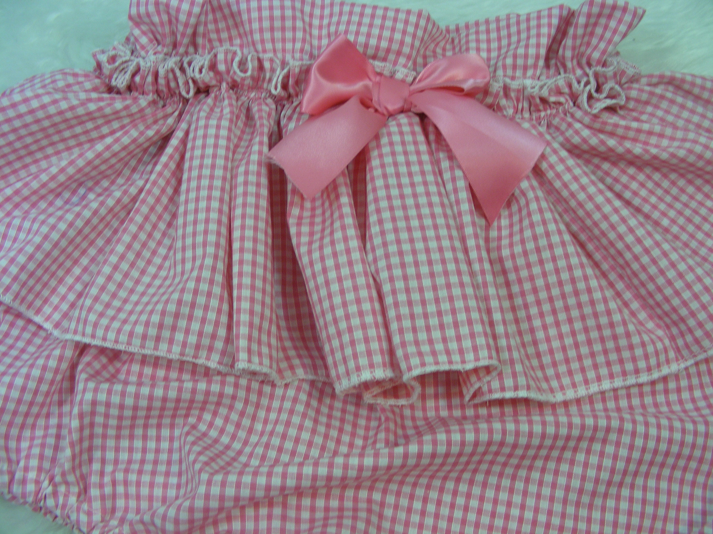 Adult Baby Sissy Abdl Pink Small Squared Gingham Cotton Diaper - Etsy