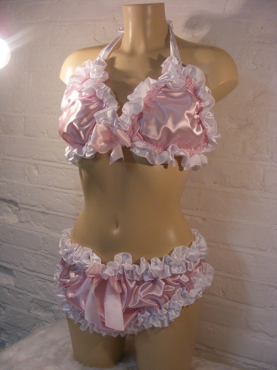 Pink Ruffle Bra -  Canada