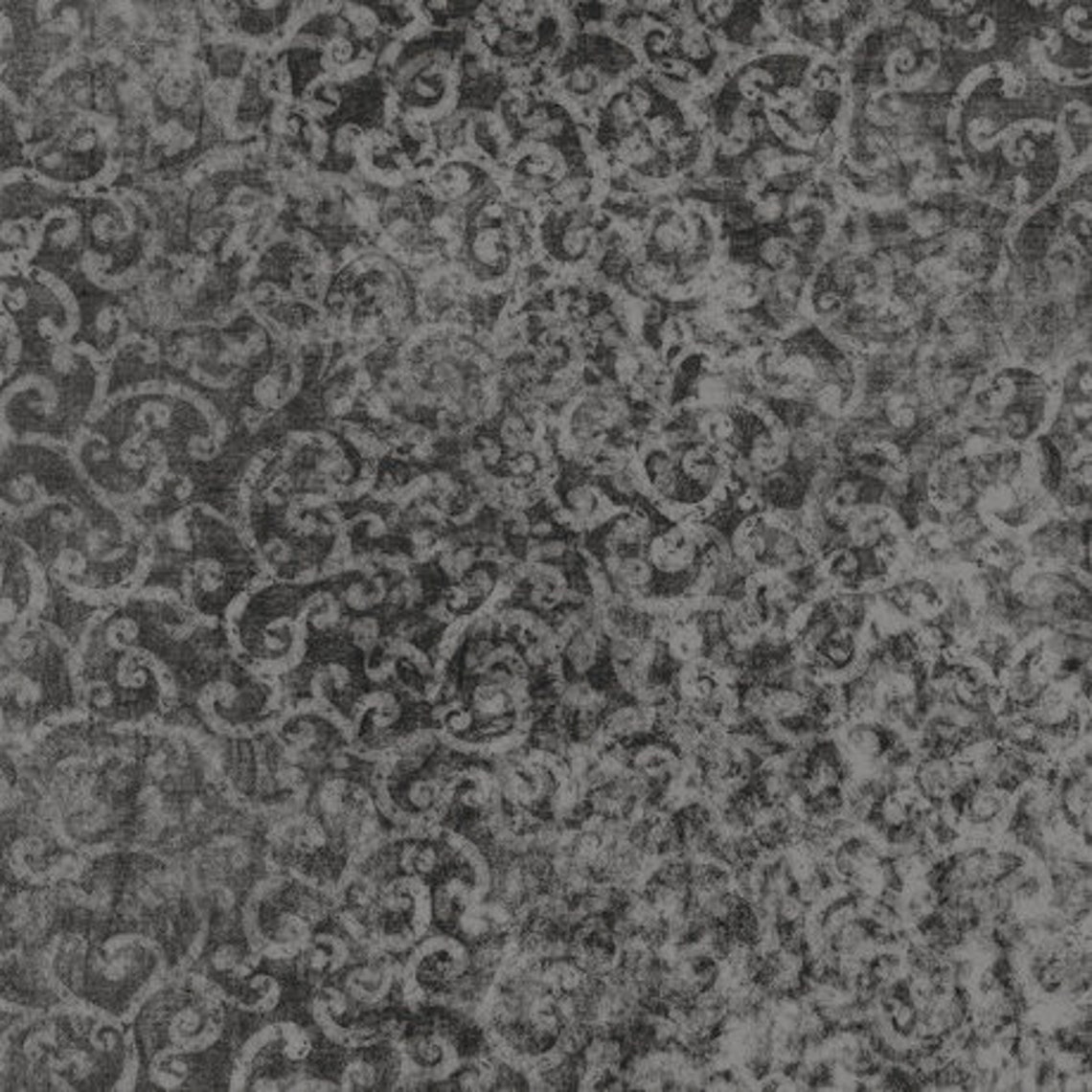 Quilting Treasures Scrollscapes Blender in Burnt Orange or Etsy