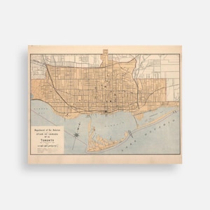 postale de Toronto | postale vintage de Toronto | courrier postal | Cadeau pour meilleur ami | Courrier interurbain | Papeterie pour carte