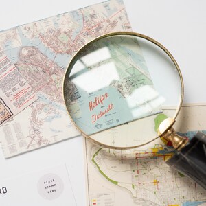Halifax Map Postcard | Nova Scotia Stationery | Gift for Best Friend | Long Distance Mail | Map Stationery | Halifax Gift