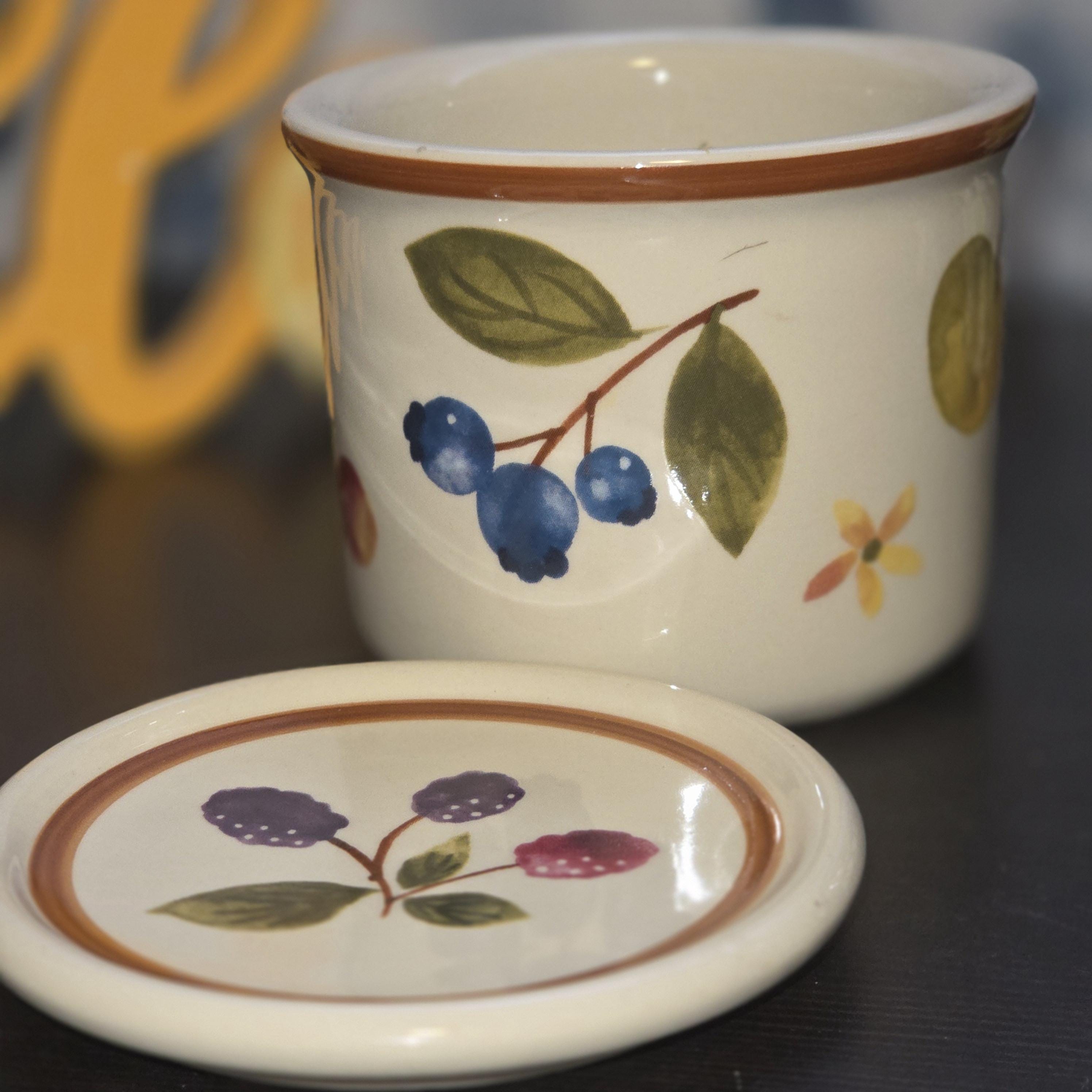 Longaberger Pottery Bean Pot - Etsy
