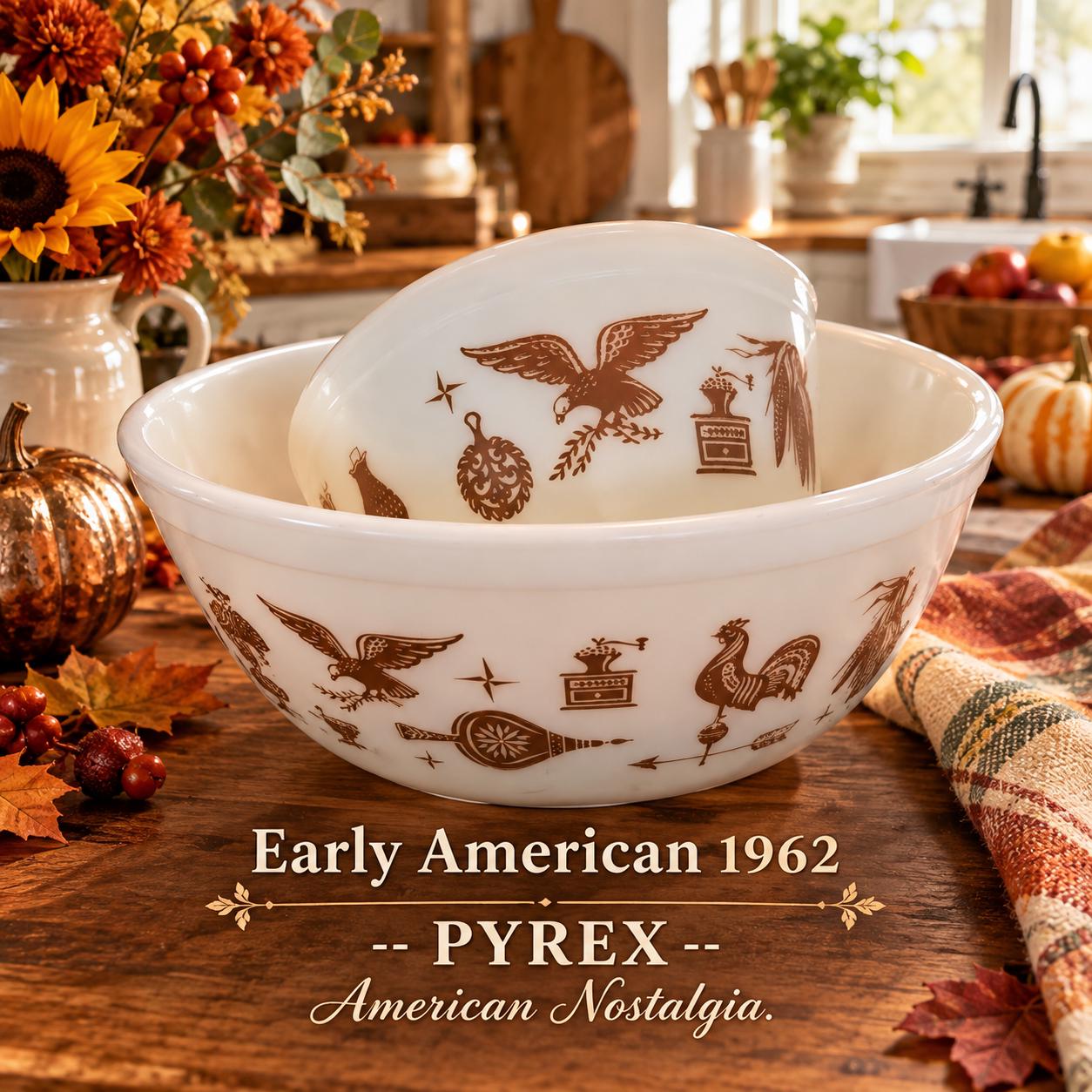 Pyrex Early American - Etsy