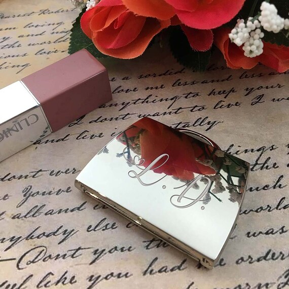 Personalised handbag shape mirror Etsy