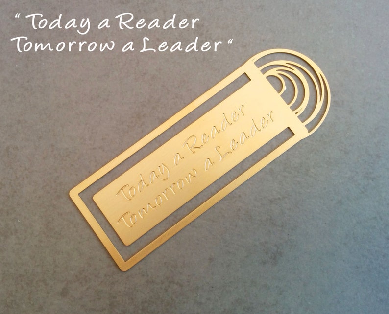 Personalize Bookmark, Teacher Gift, Student Gift Idea, Bridesmaids ...