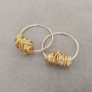 Gold Creolen, Hoop Ohrringe, Gold Creolen, Gold Ohrringe, Gold Hoop, dünne Gold Creolen, Creolen, Hoop Ohrring, Gold Filled Creolen